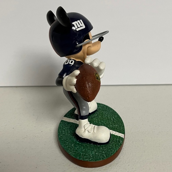 Hamilton Collection New York Giants Mickey Mouse Figure Collectible Rare New - Picture 5 of 11